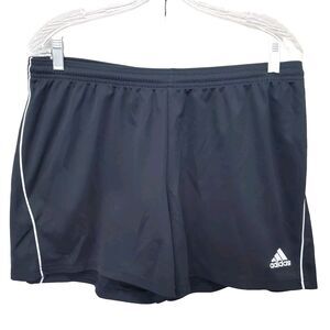 Adidas Women's Black Shorts Elastic Waist Inside Drawstring Size Large